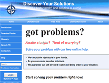 Tablet Screenshot of discoveryoursolutions.com
